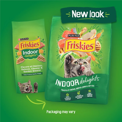 Friskies Cat Food Dry Indoor Delights Chicken Beef & Salmon - 16 Lb - Image 2