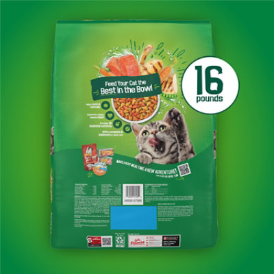 Friskies Cat Food Dry Indoor Delights Chicken Beef & Salmon - 16 Lb - Image 3