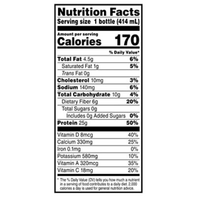 MUSCLE MILK Protein Shake Cookies N Creme - 14 Fl. Oz. - Image 3
