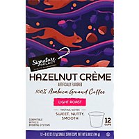 Signature SELECT Coffee Pods Light Roast Hazelnut - 12-0.42 Oz - Image 2