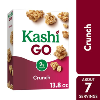 Honey Almond Flax Crunch Cereal, Vegan, Protein, Kashi GO®