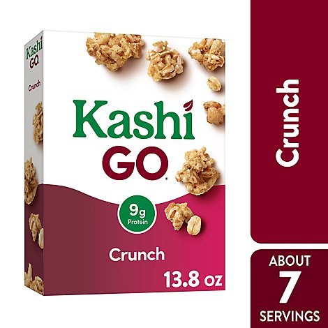 Kashi GO Vegetarian Protein Crunch Breakfast Cereal - 13.8 Oz