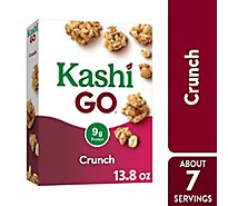 Kashi GO Breakfast Cereal Vegetarian Protein Crunch - 13.8 Oz