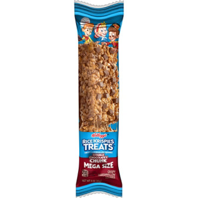 Rice Krispies Treats Marshmallow Snack Bar Kids Snacks Double Chocolatey Chunk - 3 Oz