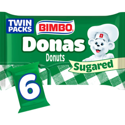 Bimbo Donas Azucaradas Sugared Donuts Club Pack - 6 - 11.1 Oz