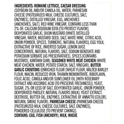 Bonduelle Bistro Grande Grilled Chicken Caesar Salad Bowl with Creamy Caesar Dressing - 12 Oz - Image 4