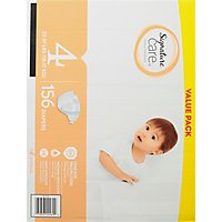 Signature Care Premium Baby Diapers Size 4 - 156 Count - Image 4