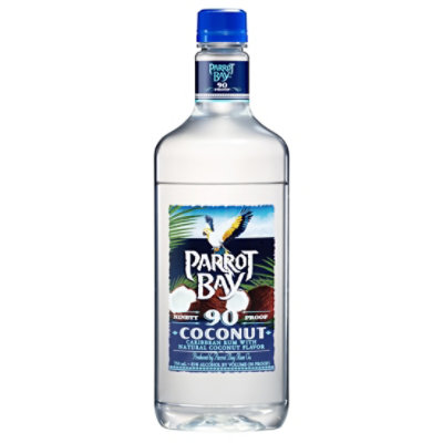 Parrot Bay Coconut Rum 90 Proof In Plastic Bottle - 750 Ml - Image 1
