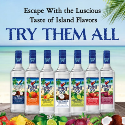 Parrot Bay Coconut Rum 90 Proof In Plastic Bottle - 750 Ml - Image 4