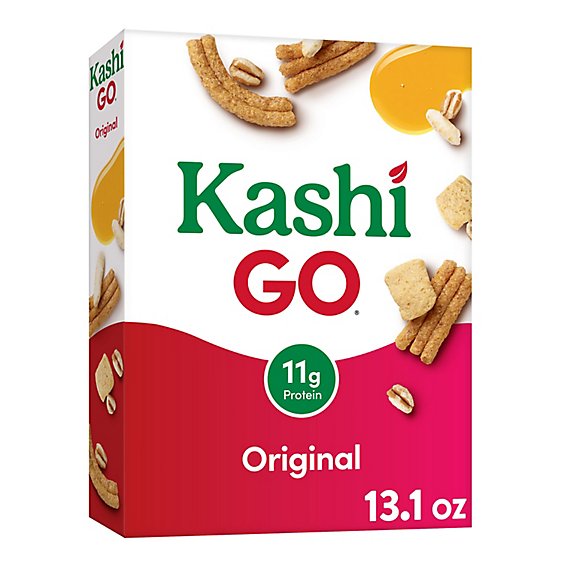 Kashi GO Vegetarian Protein Original Breakfast Cereal - 13.1 Oz