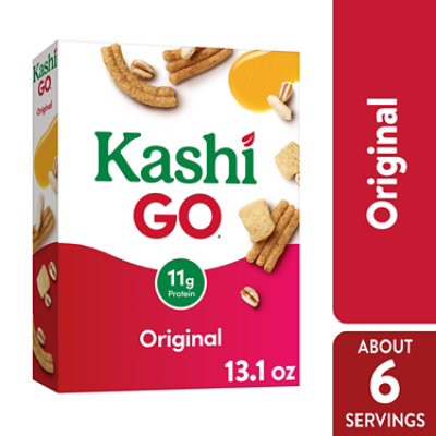 Kashi GO Breakfast Cereal Vegetarian Protein Original - 13.1 Oz