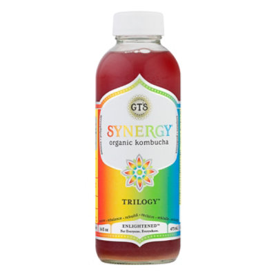 GT's Synergy Trilogy Kombucha - 16 Fl. Oz. - Image 3