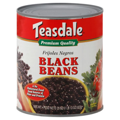 Teasdale Beans Black Can - 29 Oz