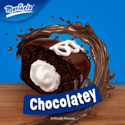 Marinela Pinguinos Chocolate Crème Filled Cupcakes - 8 - 11.28 Oz - Image 2