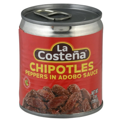 La Costena Chipotles in Adobo Sauce Can - 7 Oz - Image 3