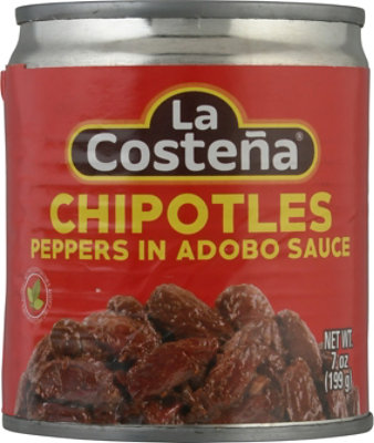 La Costena Chipotles in Adobo Sauce Can - 7 Oz - Image 2