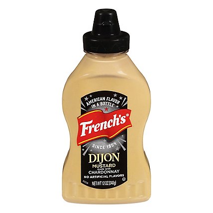 French's Chardonnay Dijon Mustard Squeeze Bottle - 12 Oz - Image 1