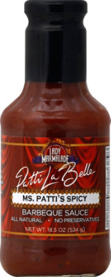 Patti La Belle Ms.Pattis Good Life Sauce BBQ Ms. Pattis Spicy - 18.5 Oz - Image 2