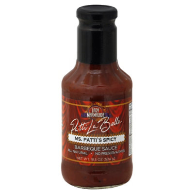 Patti La Belle Ms.Pattis Good Life Sauce BBQ Ms. Pattis Spicy - 18.5 Oz - Image 1