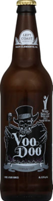 Left Coast Voo Doo American Stout Bottle - 22 Fl. Oz. - Image 2