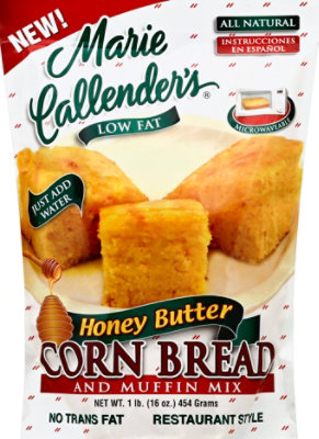 Marie Callenders Corn Bread and Muffin Mix Restaurant Style Honey Butter - 16 Oz - Image 2