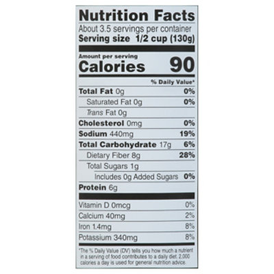 O Organics Beans Refried Black Fat Free Can - 16 Oz - Image 3