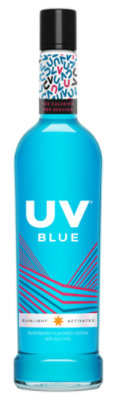 Uv Blue Raspberry Flavored Vodka 750 Ml Vons 9638