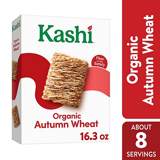 Kashi Organic Vegan Protein Autumn Wheat Breakfast Cereal - 16.3 Oz
