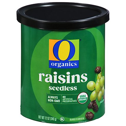 O Organics Organic Raisins Seedless Can - 12 Oz - Image 3
