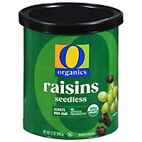 O Organics Organic Raisins Seedless Can - 12 Oz - Image 3