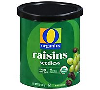 O Organics Organic Raisins Seedless Can - 12 Oz