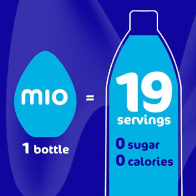 MiO Blueberry Lemonade Naturally Flavored Liquid Water Enhancer Bottle - 1.62 Fl. Oz. - Image 2