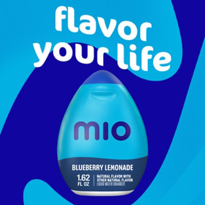 MiO Blueberry Lemonade Naturally Flavored Liquid Water Enhancer Bottle - 1.62 Fl. Oz. - Image 3