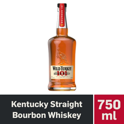 Wild Turkey Bourbon Kentucky Straight 101 PF-750 ML (Limited quantities may be available in store) - Image 2