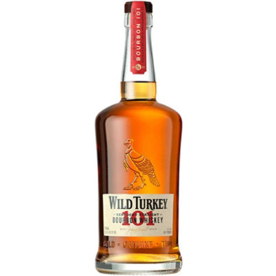  Wild Turkey Whiskey Bourbon Kentucky Straight 101 Proof - 750 Ml 