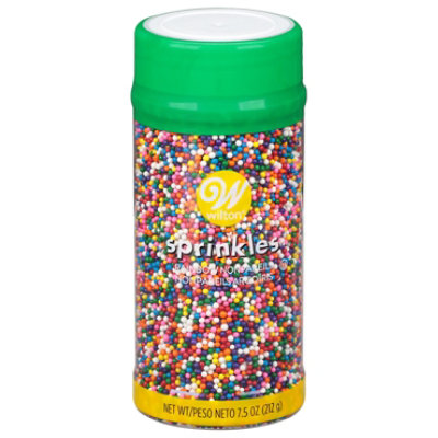 Wilton Sprinkles Rainbow Nonpareils - 7.5 Oz - Safeway