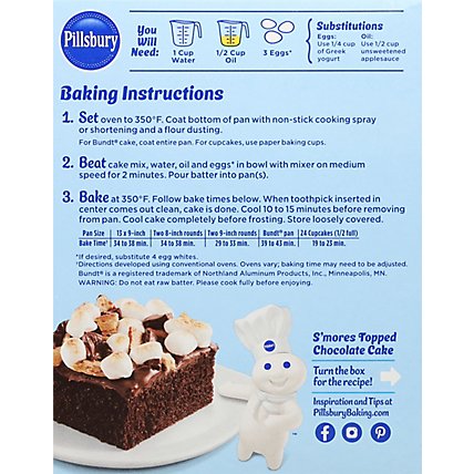Pillsbury Moist Supreme Cake Mix Premium Devils Food - 15.25 Oz - Image 9