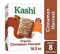 Kashi Breakfast Cereal Vegan Protein Cinnamon Harvest - 16.3 Oz