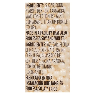 Wilton Sprinkles White Sugar Pearls - 5 Oz - Image 4