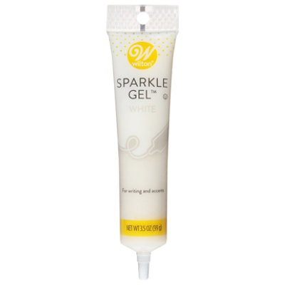 Wilton Sparkle Gel White - 3.5 Oz - Image 1