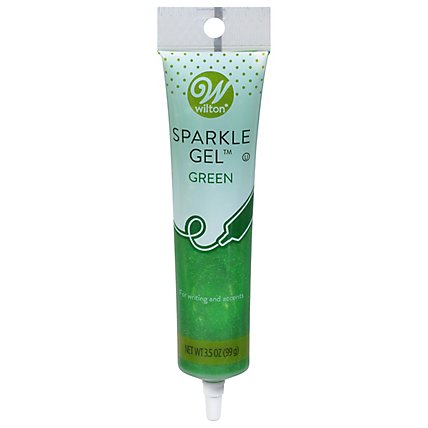 Wilton Sparkle Gel Green - 3.5 Oz - Image 3