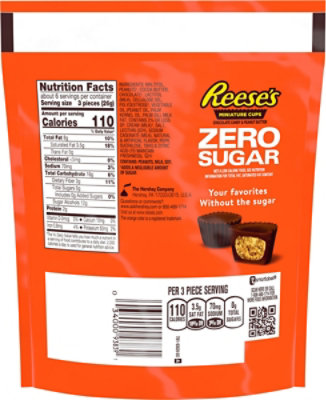 Reese's Miniature Cups Zero Sugar Free - 5.1 Oz - Image 6