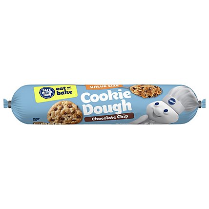 Pillsbury Refrigerated Cookies Chocolate Chip Value Size - 30 Oz - Image 3