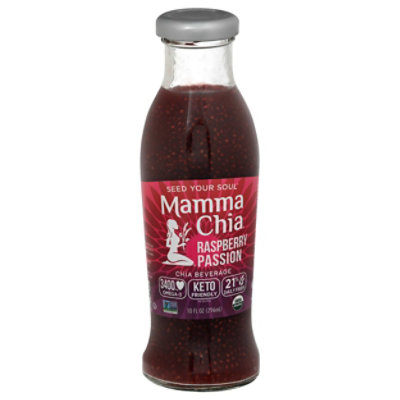 Mamma Chia Beverage Vitality Raspberry Passion - 10 Fl. Oz. - Image 3