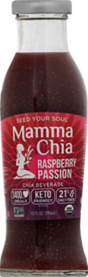 Mamma Chia Beverage Vitality Raspberry Passion - 10 Fl. Oz. - Image 2