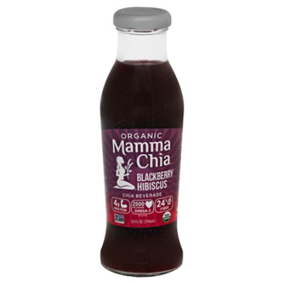 Mamma Chia Beverage Vitality Blackberry Hibiscus - 10 Fl. Oz. - Image 3