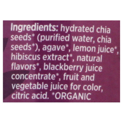 Mamma Chia Beverage Vitality Blackberry Hibiscus - 10 Fl. Oz. - Image 5