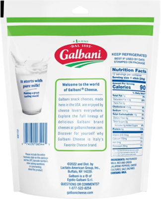 Galbani Pepper Jack Cheese Sticks - 10 Oz - Image 5
