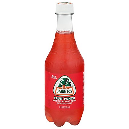 Jarritos Soda Fruit Punch Bottle - 16.9 Fl. Oz. - Image 1