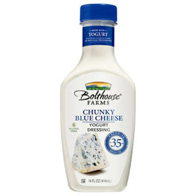 Bolthouse Farms Reduced Fat Chunky Blue Cheese Yogurt Dressing - 14 Fl. Oz.